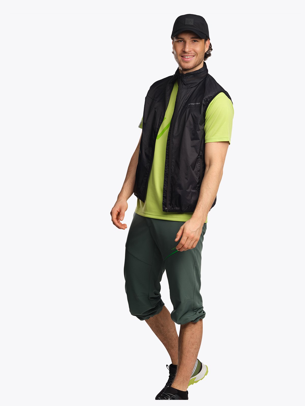 Twentyfour Flåm Hiking Vest H Sort