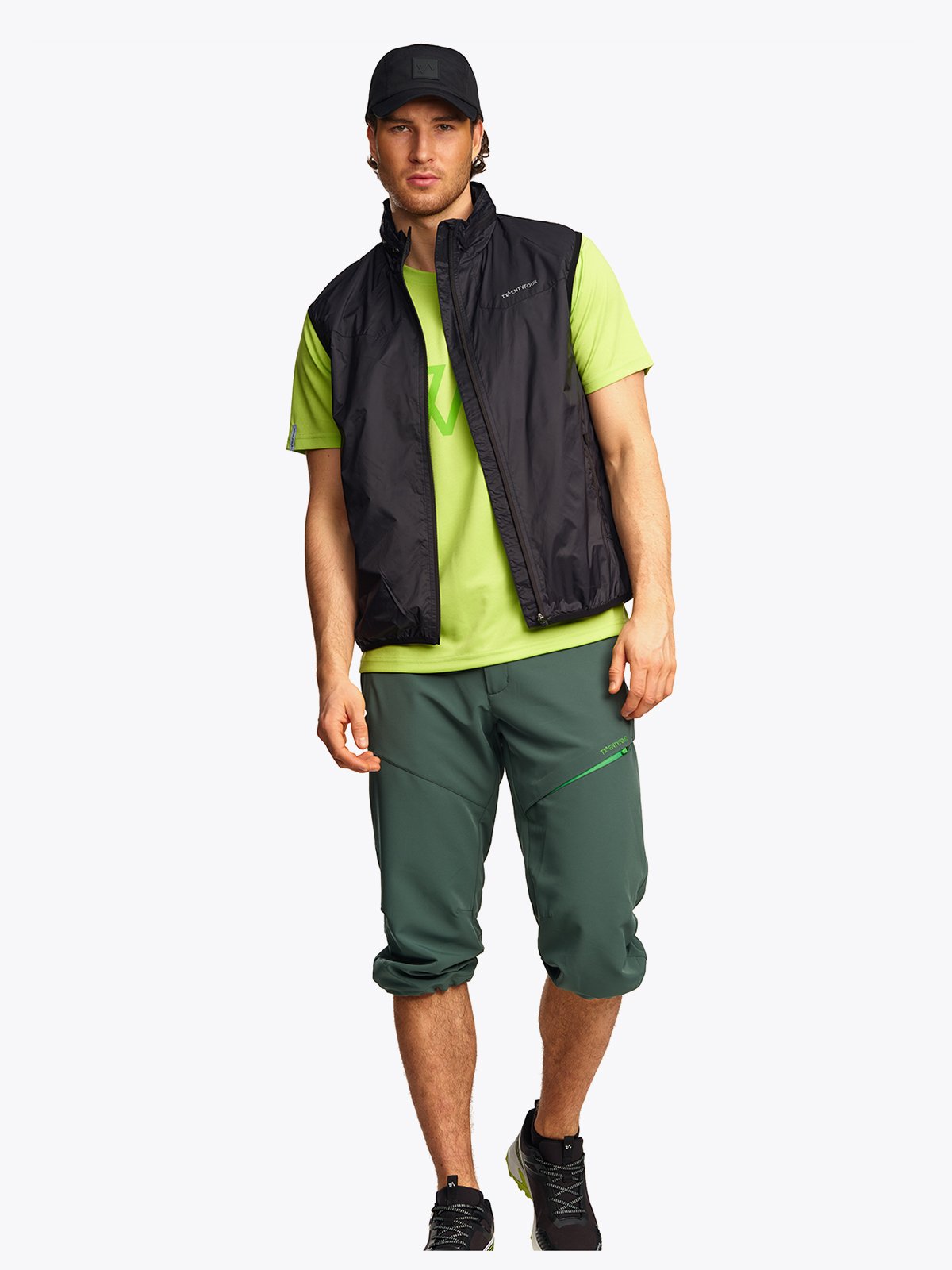 Twentyfour Flåm Hiking Vest H Sort