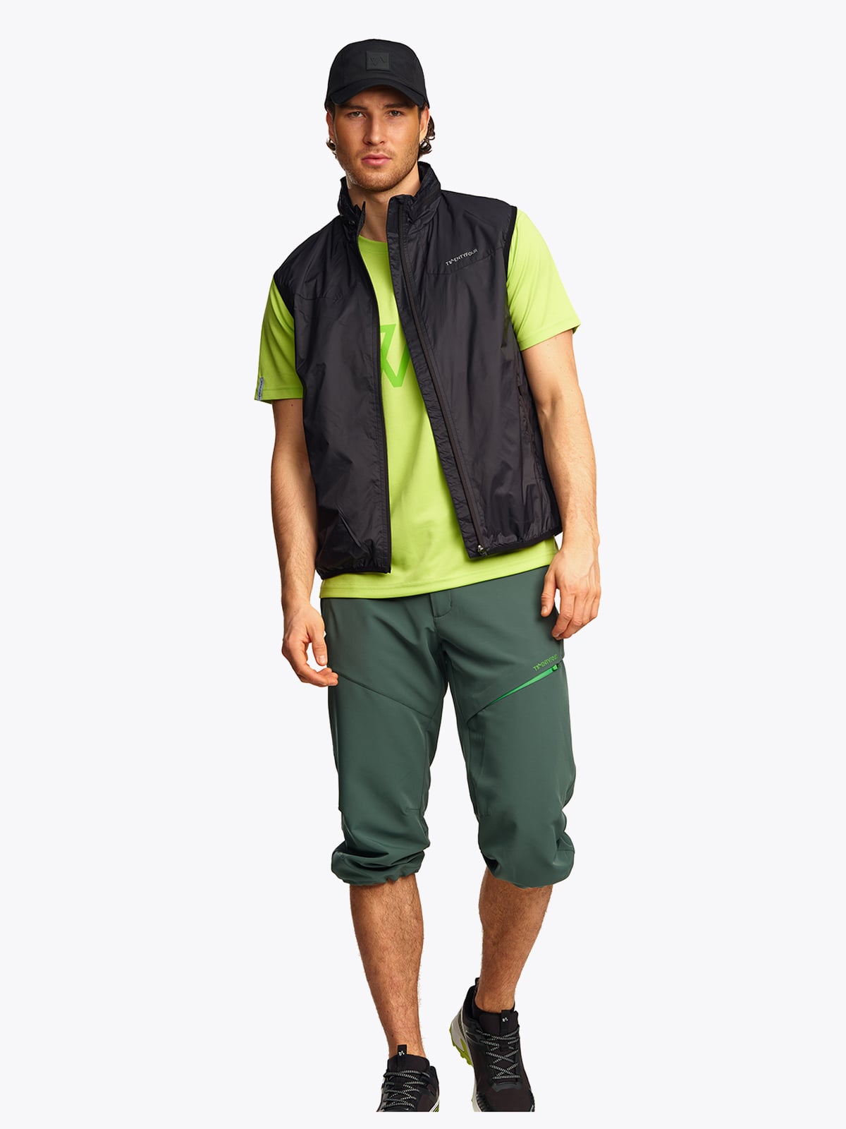 Twentyfour Flåm Hiking Vest H Sort