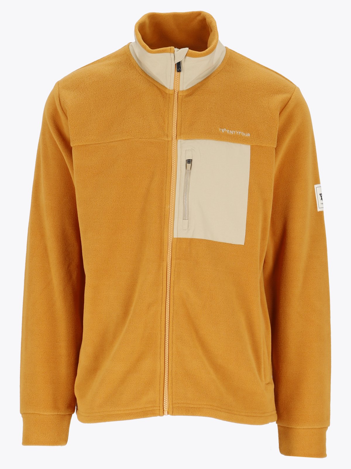 Twentyfour 1222 ST Fleece jacket M Mørk Oker