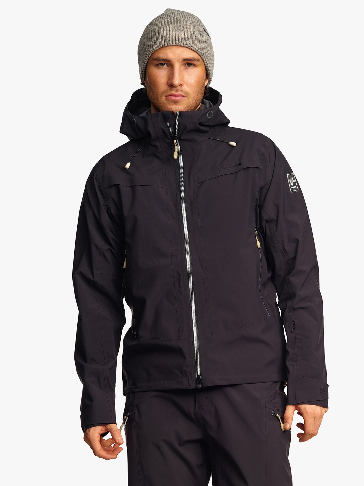 Twentyfour Finse 3L Skalljakke H Skyggesort