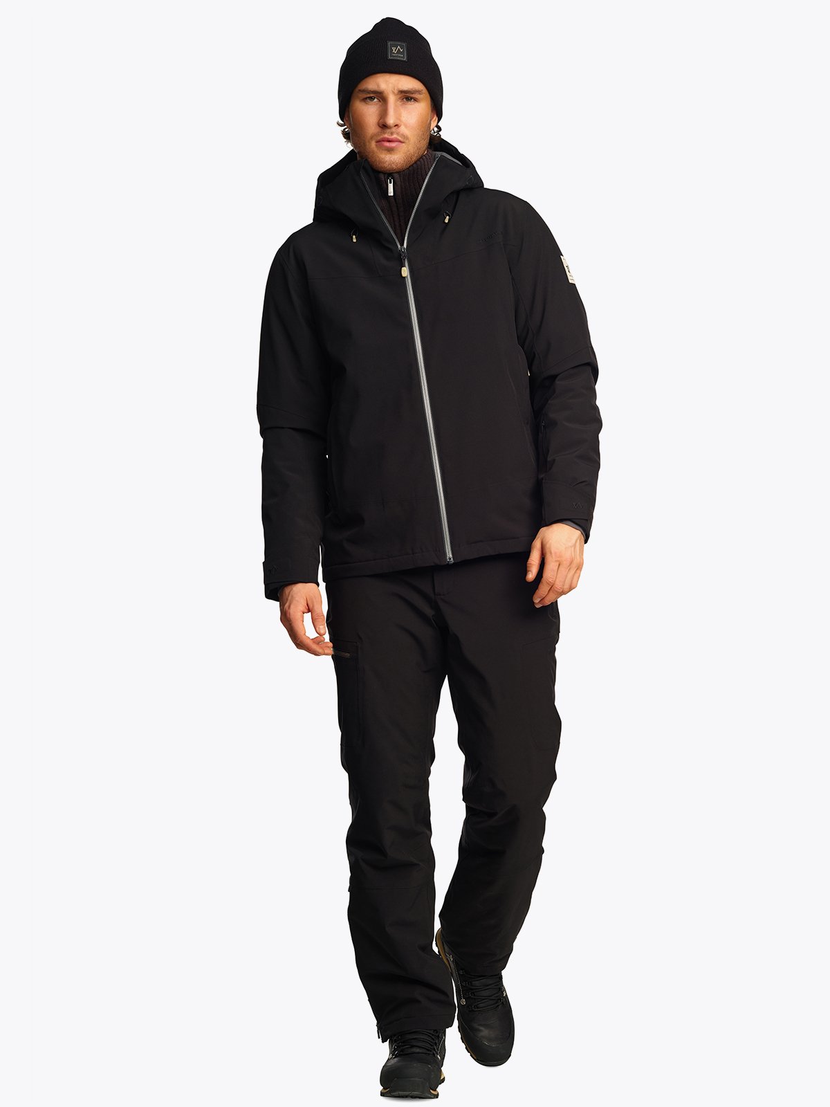 Twentyfour Finse Warm Skalljakke H Skyggesort