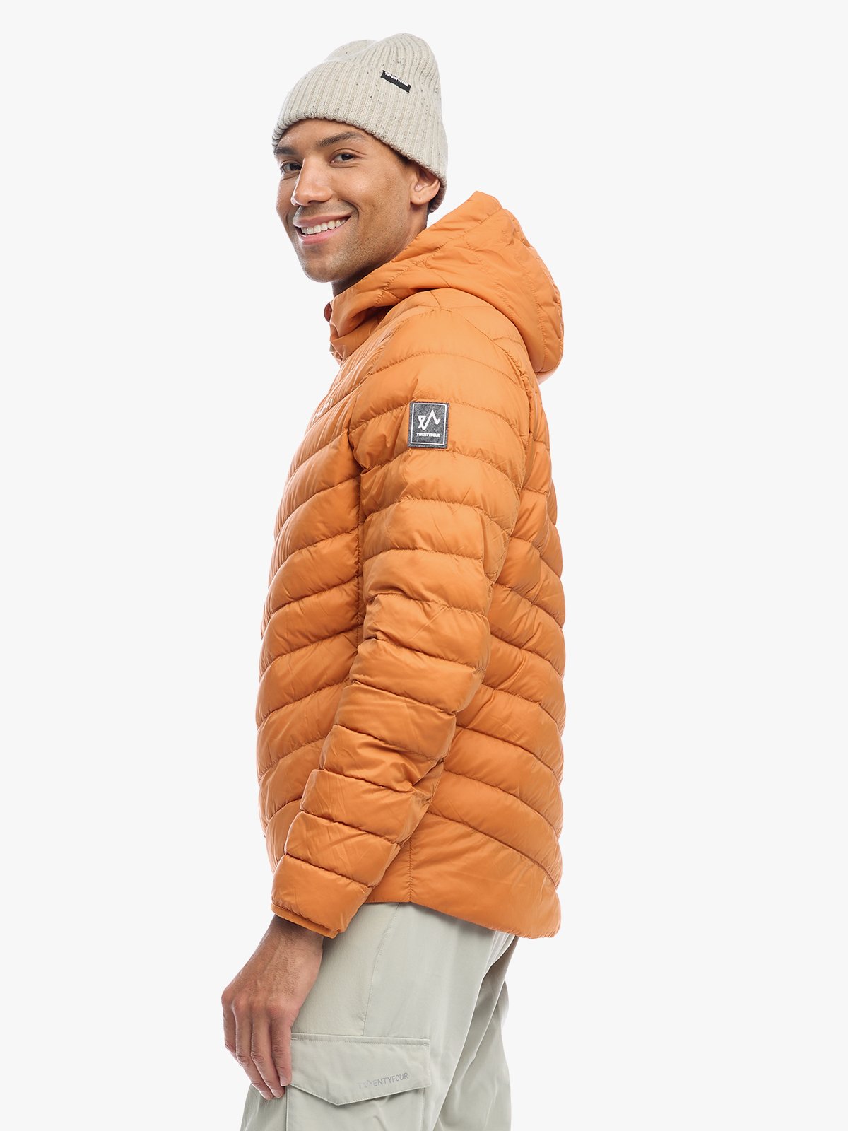 Twentyfour Finse SL Dunjakke H Rustorange