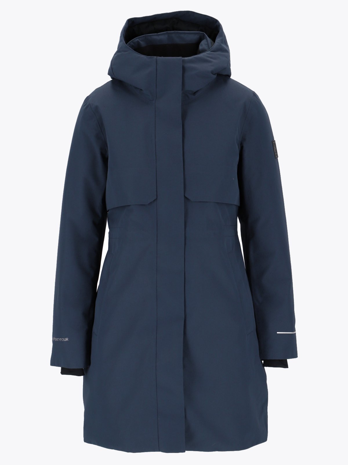 Twentyfour Mode Mia Warm Parkas D Marineblå