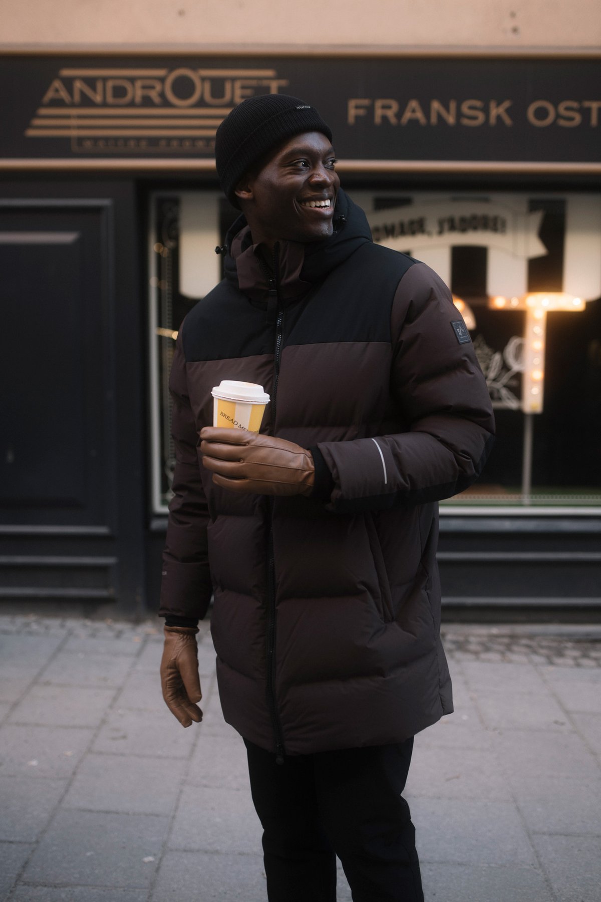 Twentyfour Mode Mio Dunparkas H Mørk Brun