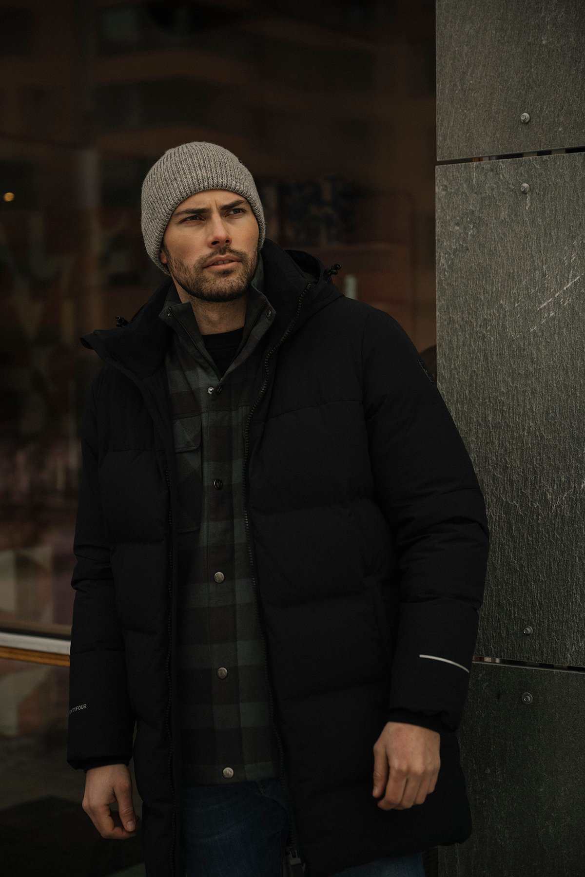 Twentyfour Mode Mio Dunparkas H Sort