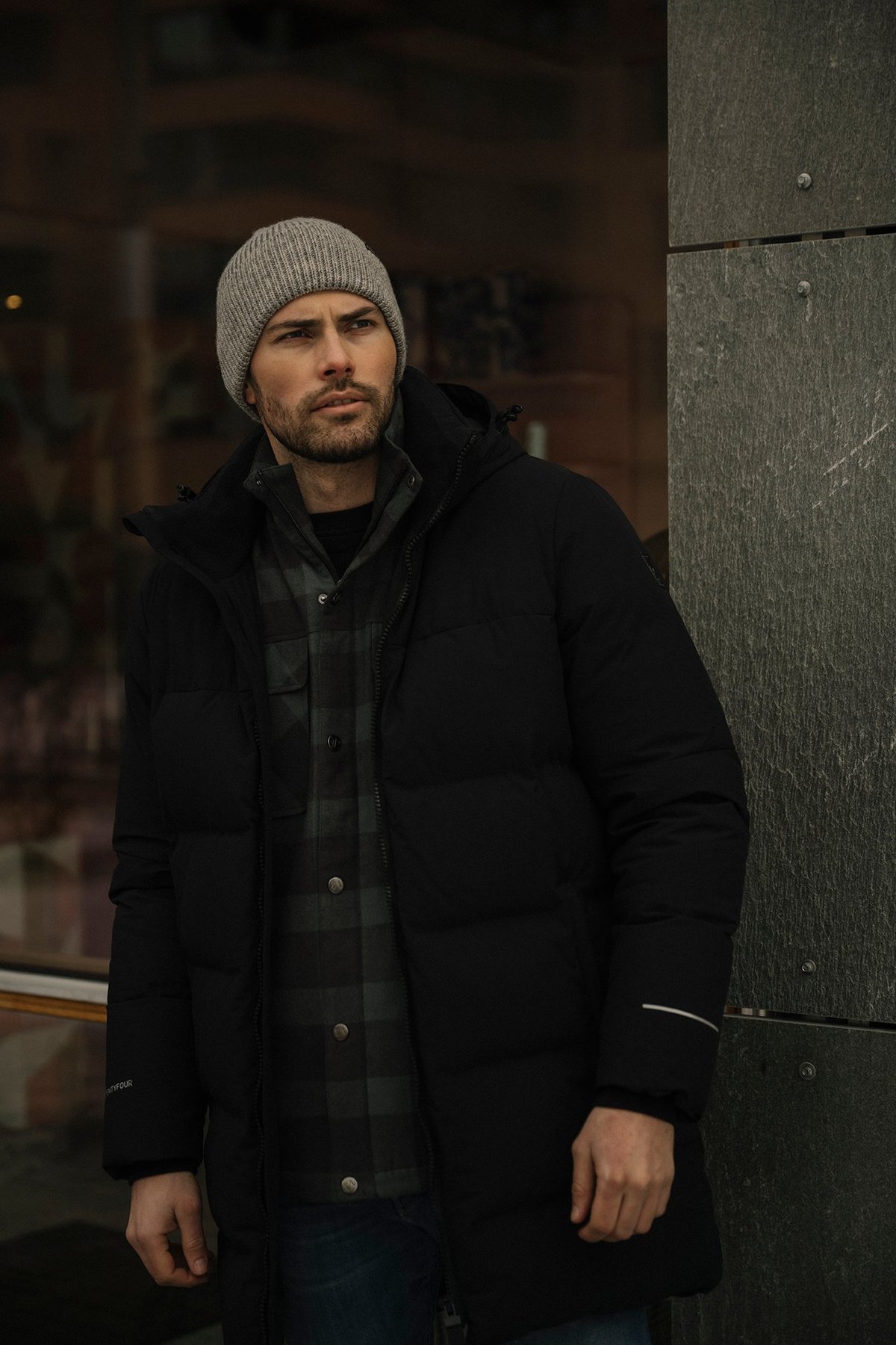 Twentyfour Mode Mio Dunparkas H Sort