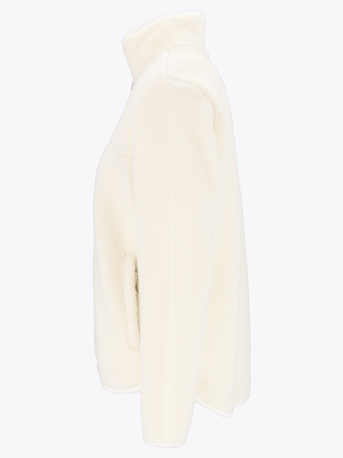 Twentyfour Finse LZ Sherpafleece D Gråhvit