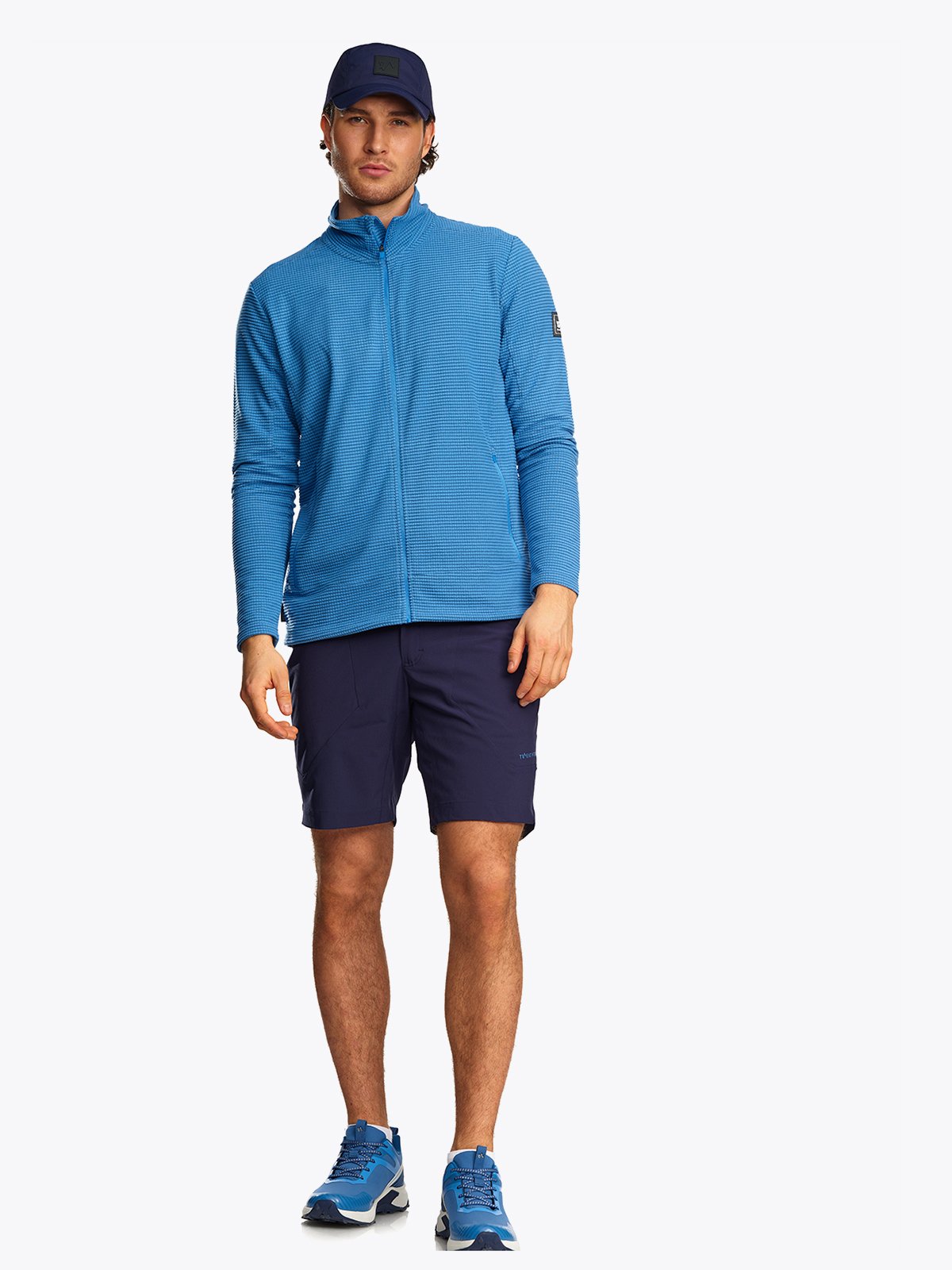 Twentyfour Flåm LZ Fleece H Asurblå