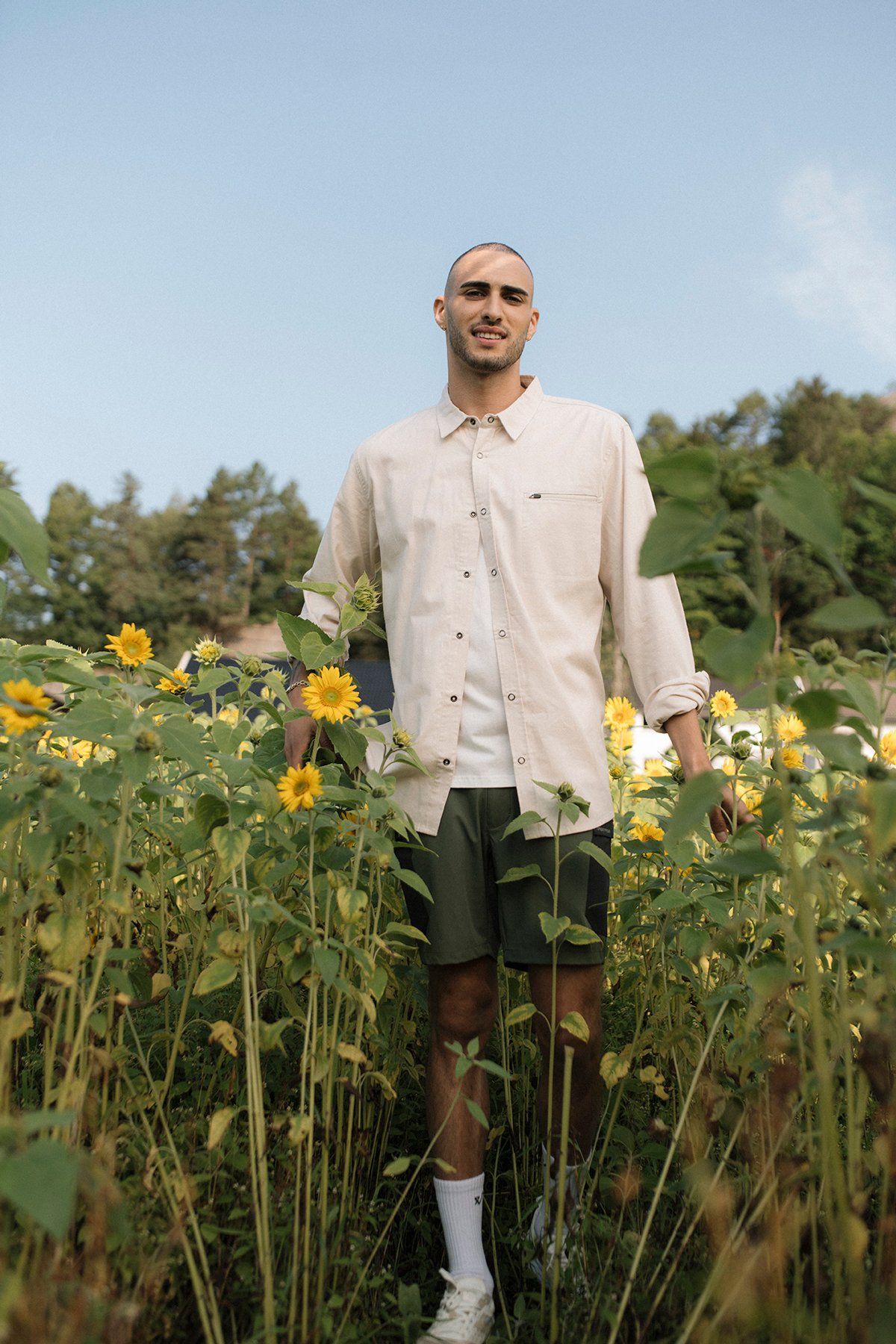 Twentyfour Mode Hike Skjorte H Gråhvit