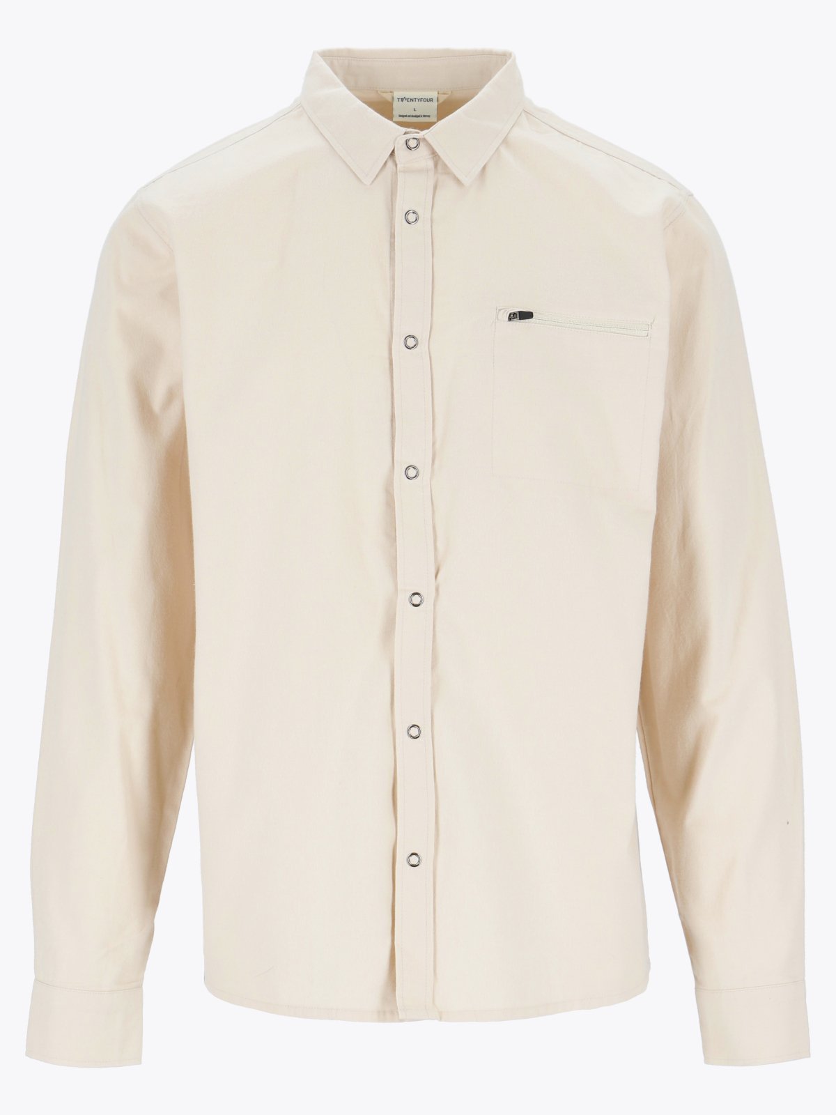 Twentyfour Mode Hike Skjorte H Gråhvit