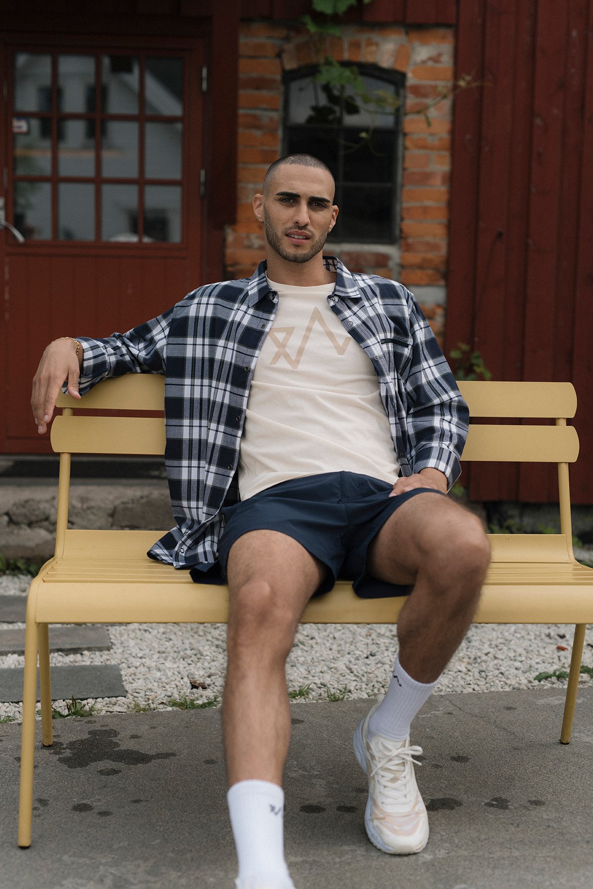 Twentyfour Mode Hike Skjorte H Marineblå