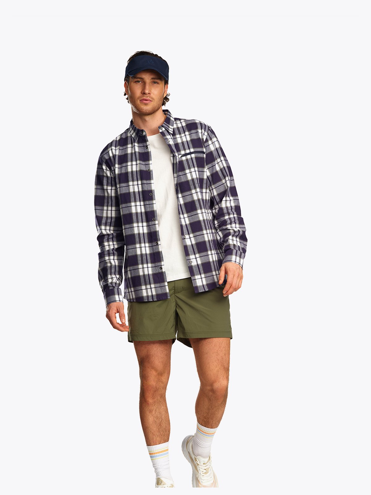 Twentyfour Mode Hike Skjorte H Marineblå