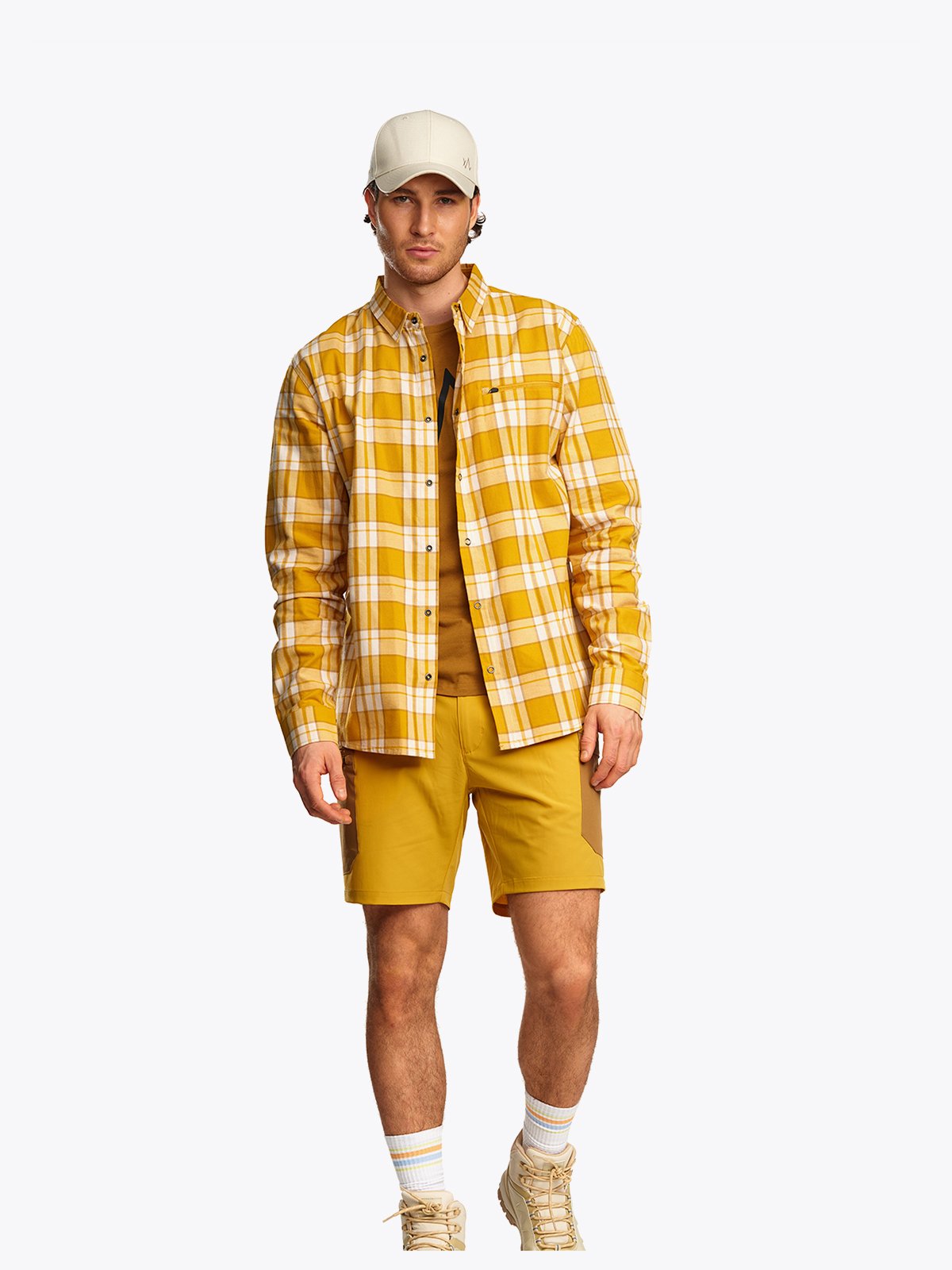 Twentyfour Mode Hike Skjorte H Sennep