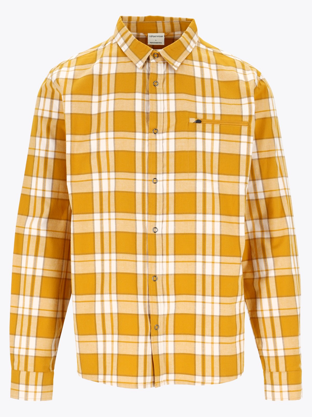 Twentyfour Mode Hike Skjorte H Sennep