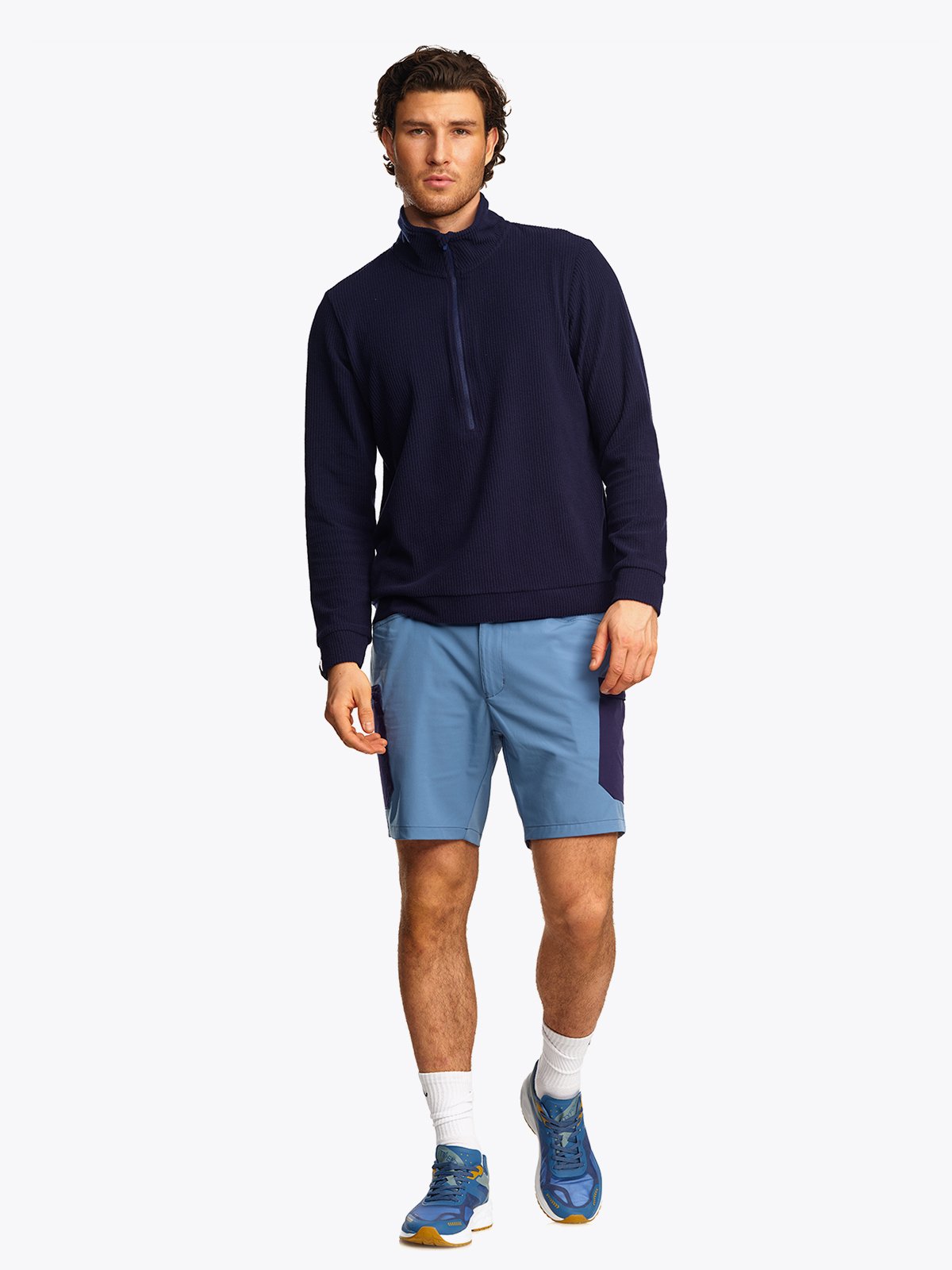 Twentyfour Mode HZ Fleece H Marineblå