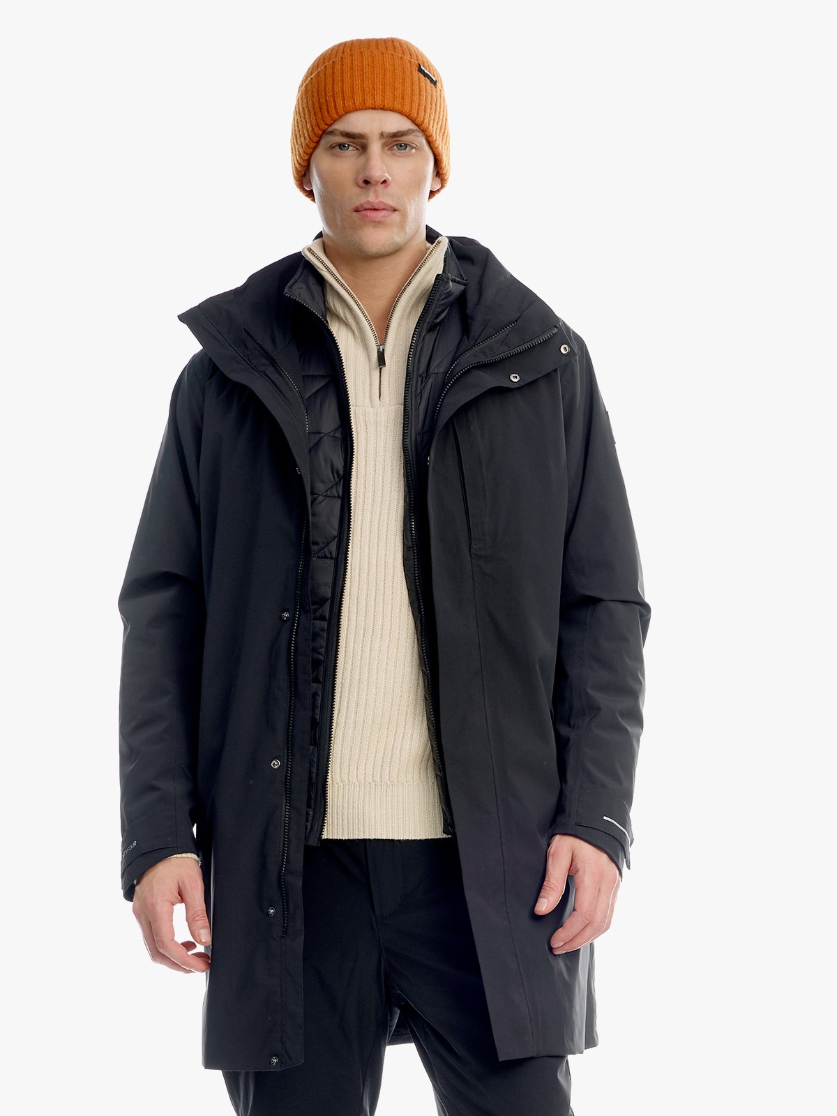 Twentyfour Mode 3 i 1 Parka H Sort