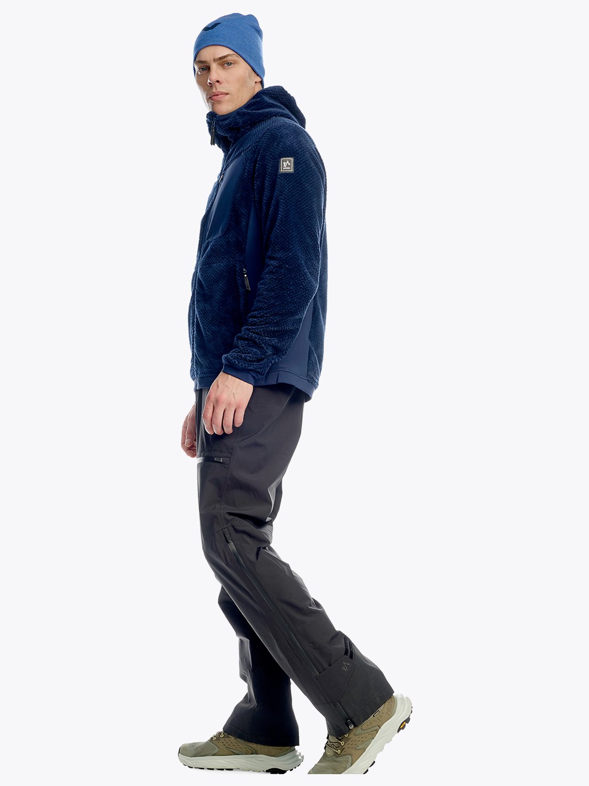 Twentyfour Isbre Air Fleece H Marineblå
