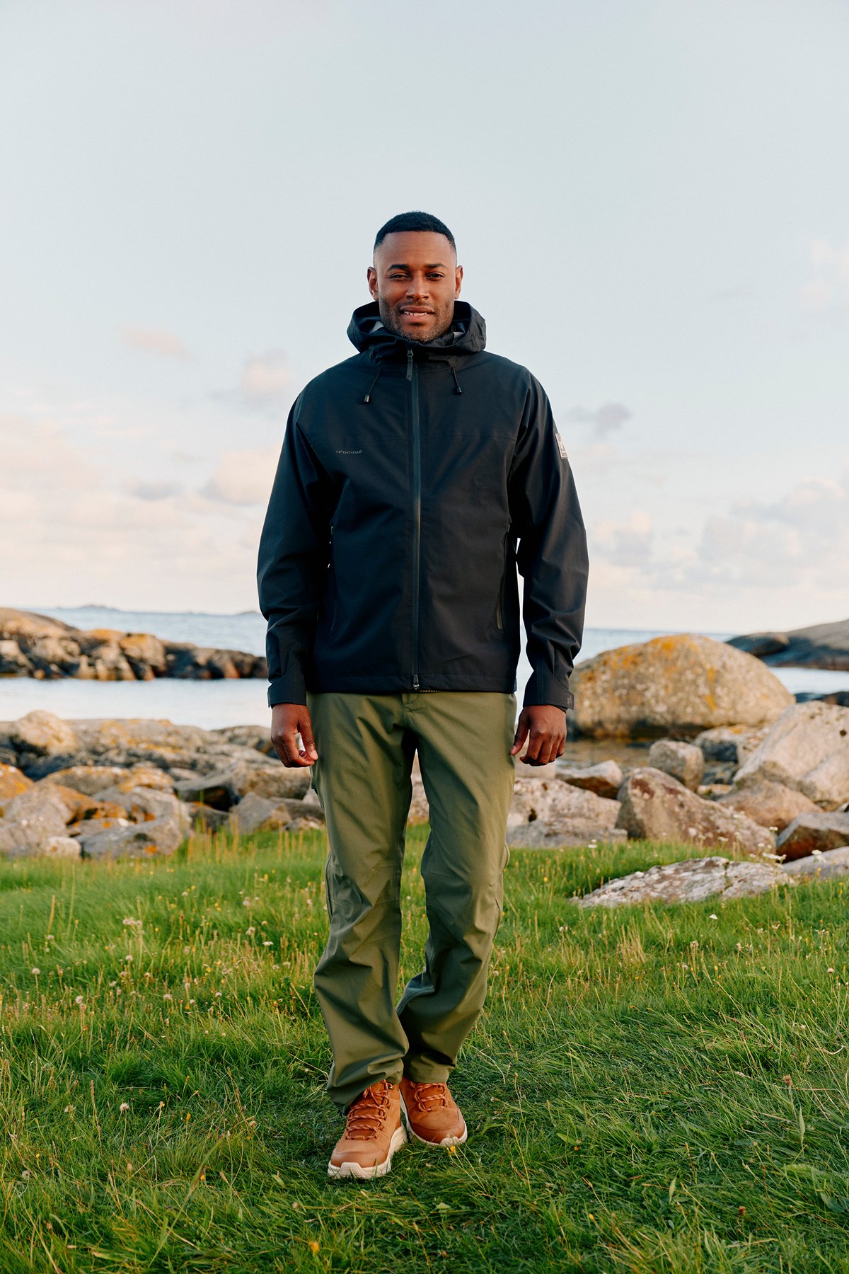 Twentyfour Venture 3L Skalljakke H Sort