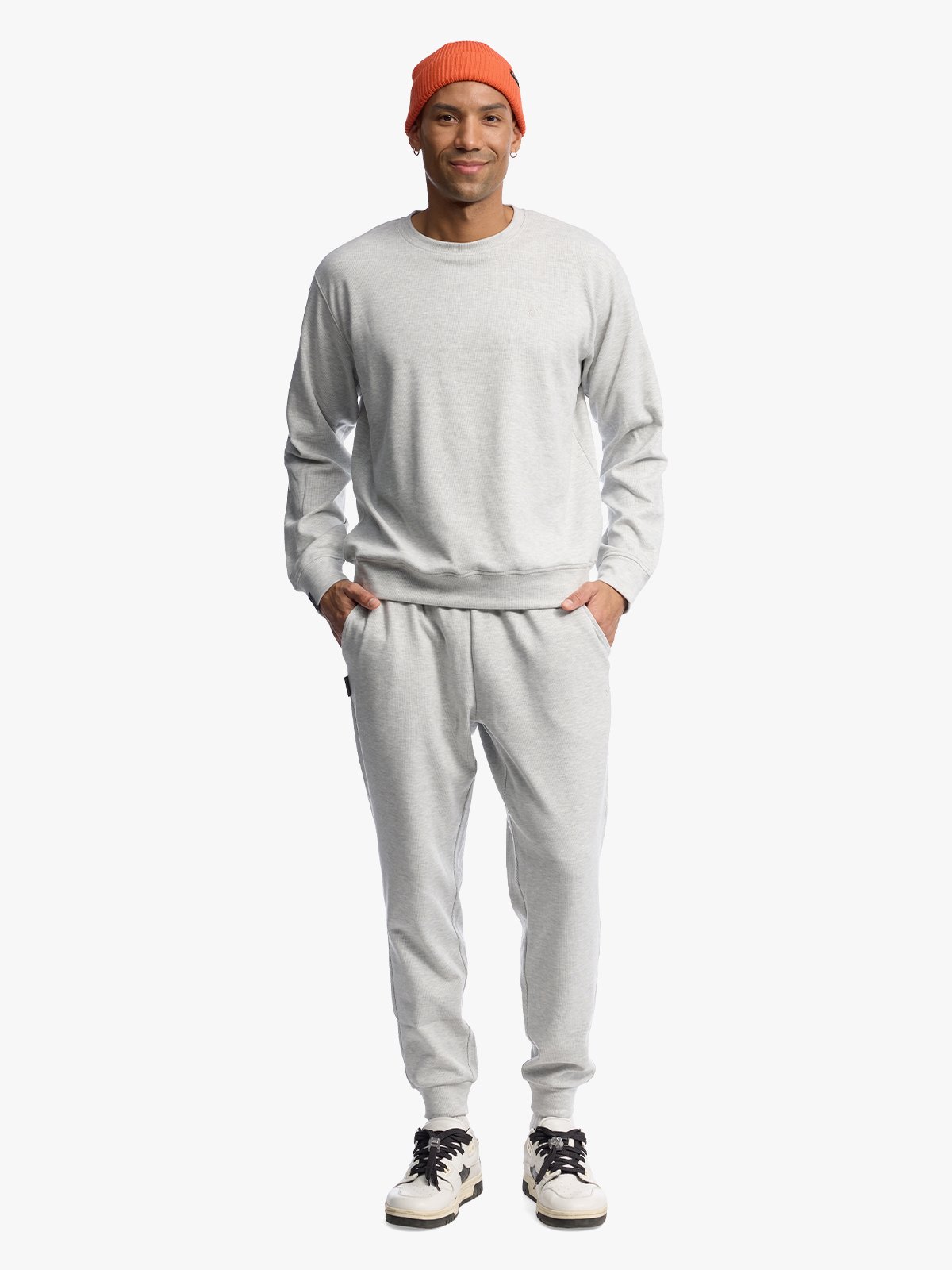 Twentyfour Mode Comfy Genser H Lys Grå M