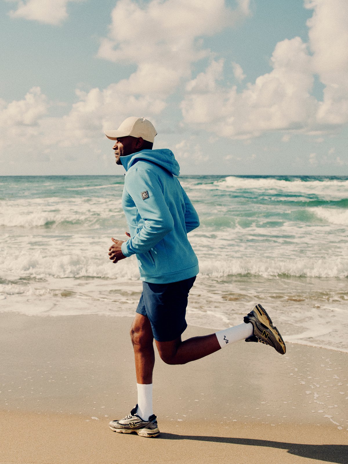 Twentyfour Venture Air Hoodie H Asurblå