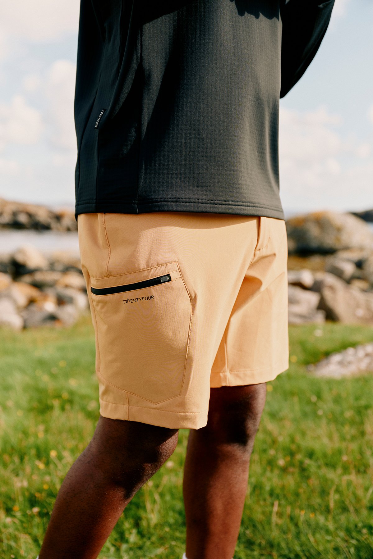 Twentyfour Venture 360 Shorts H Mørk Oker