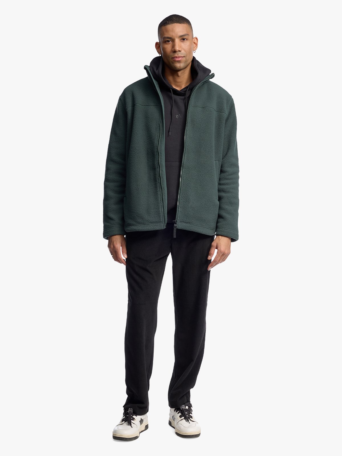 Twentyfour Mode Pile Jakke H Dyp Grønn