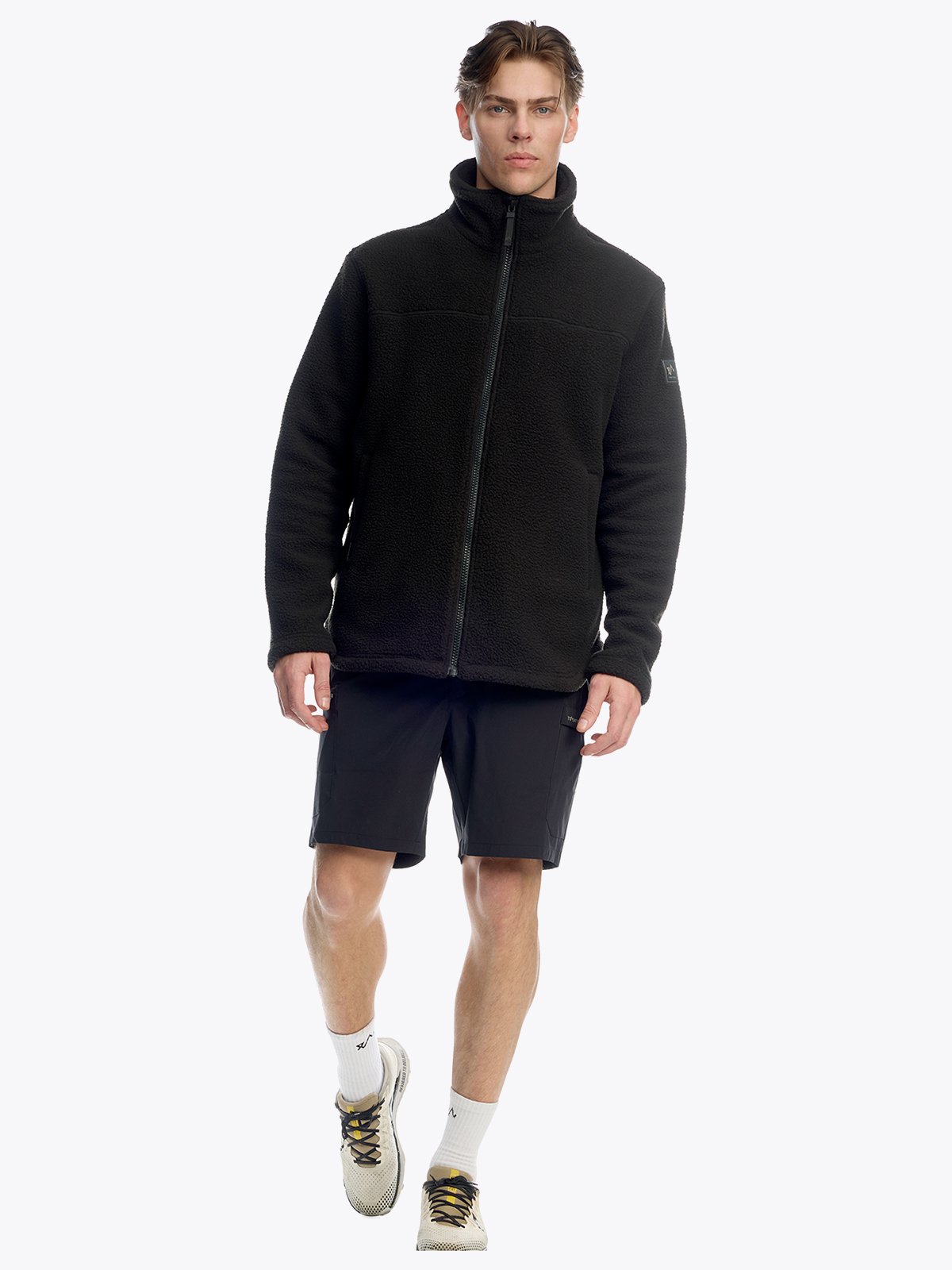 Twentyfour Mode Pile Jakke H Sort