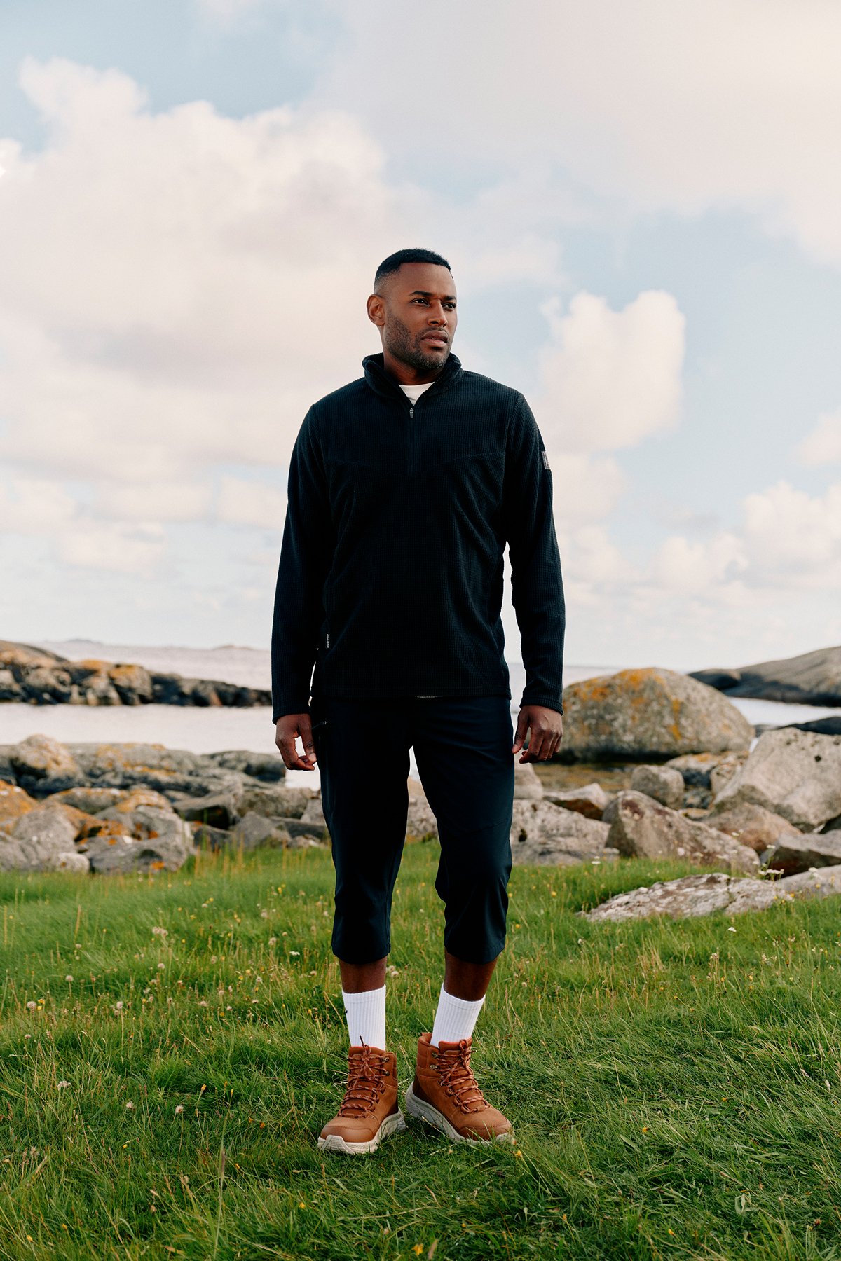 Twentyfour Venture Light Fleece HZ H Sort