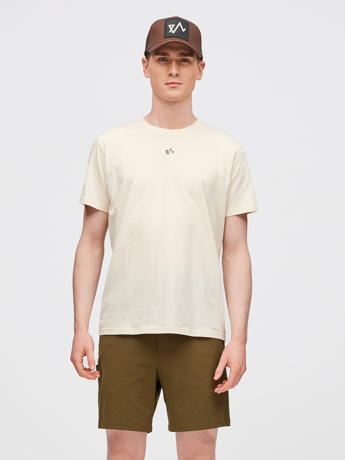 Twentyfour & T-skjorte U Gråhvit