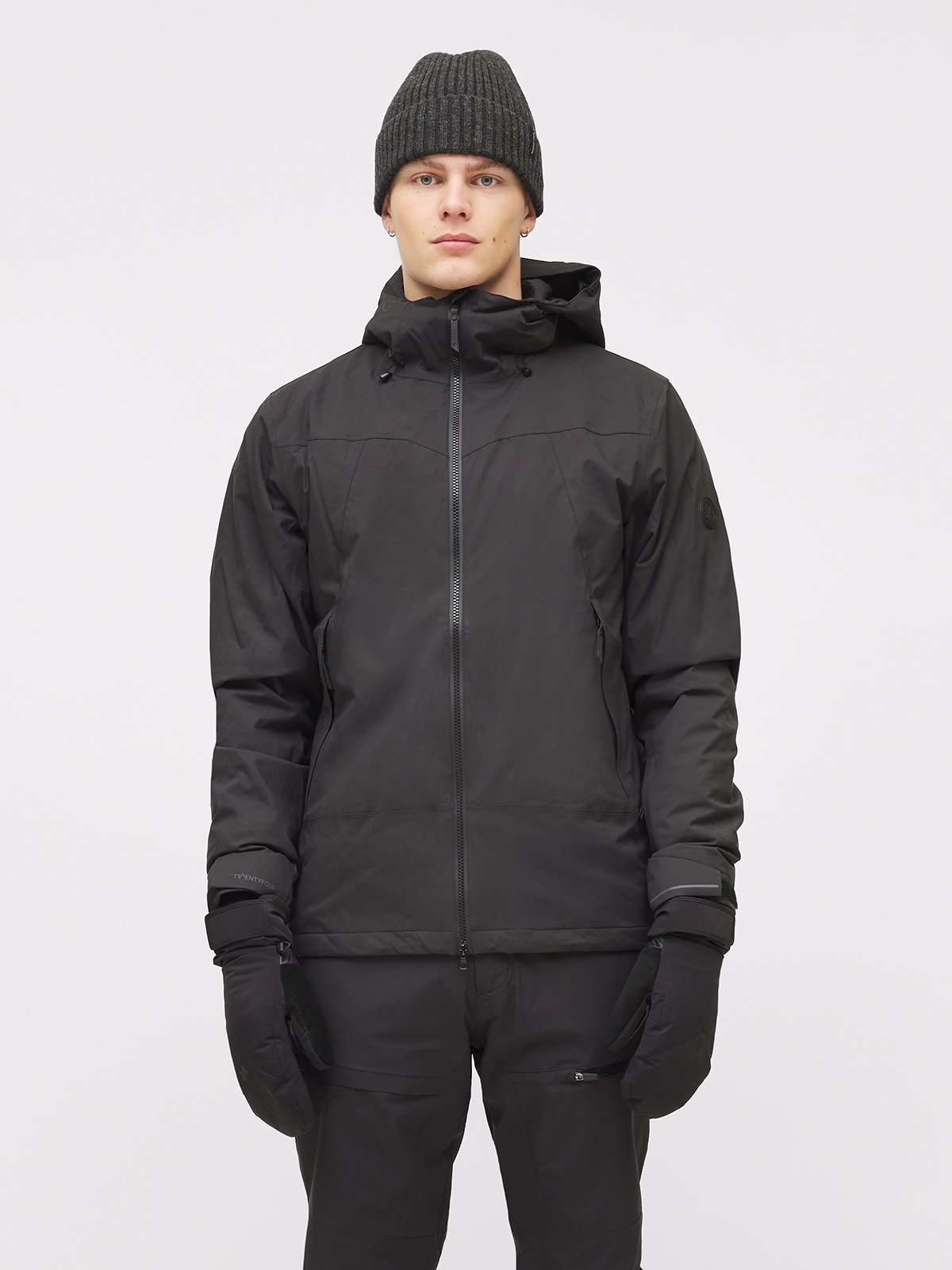 Twentyfour Aurora Warm Jakke H Sort