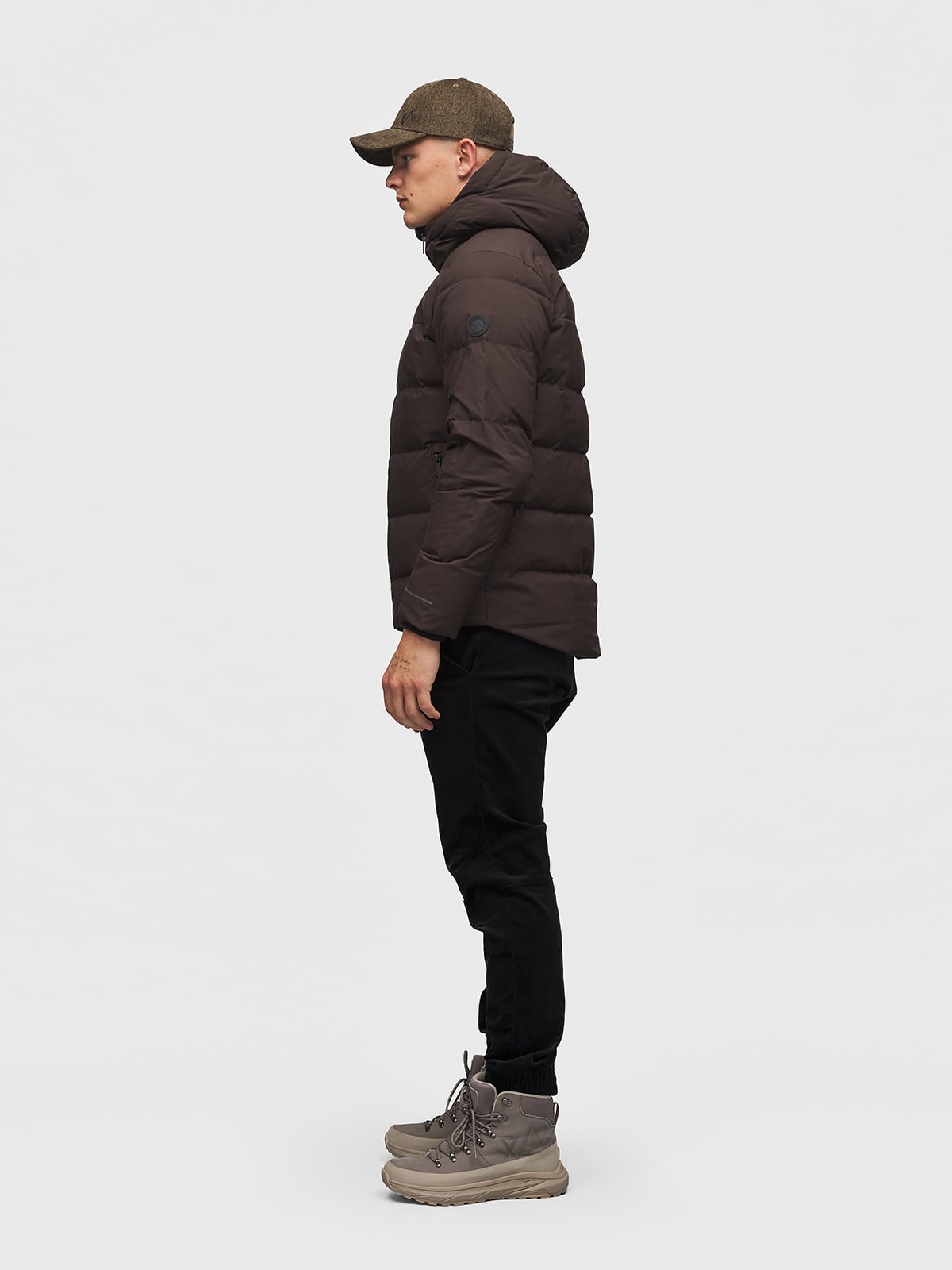 Twentyfour Aurora Dunjakke H Mørk Brun