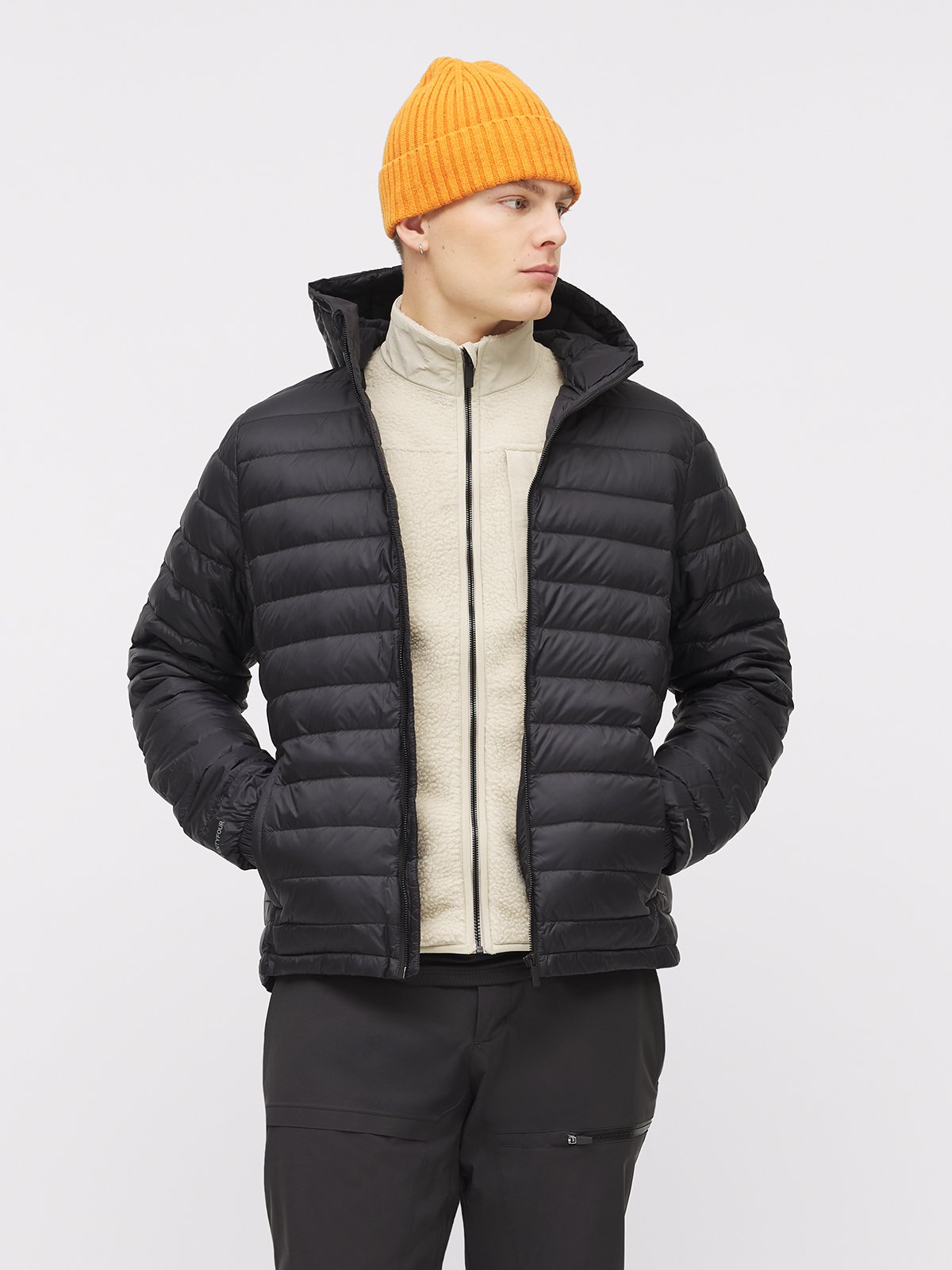 Twentyfour Aurora Lett Dunjakke H Sort