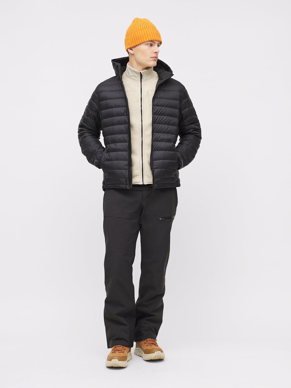 Twentyfour Aurora Lett Dunjakke H Sort