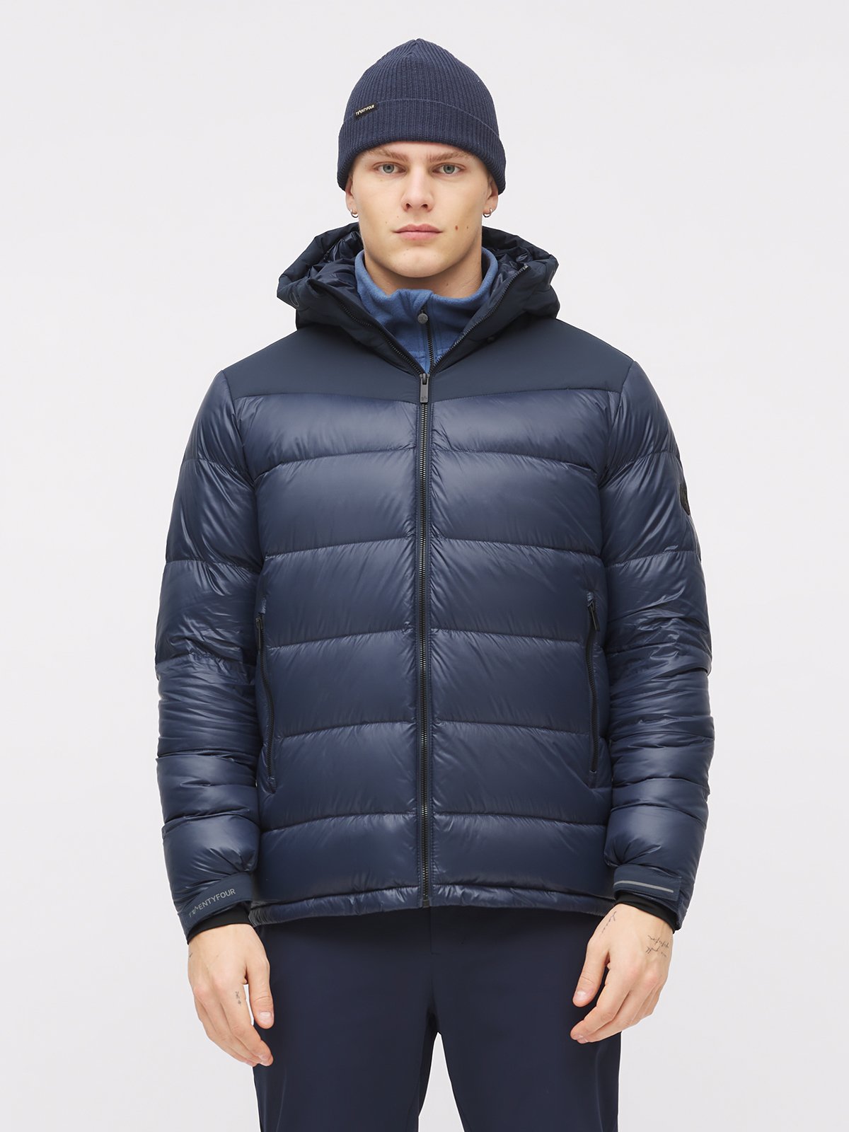 Twentyfour Aurora Warm Dunjakke H Marine
