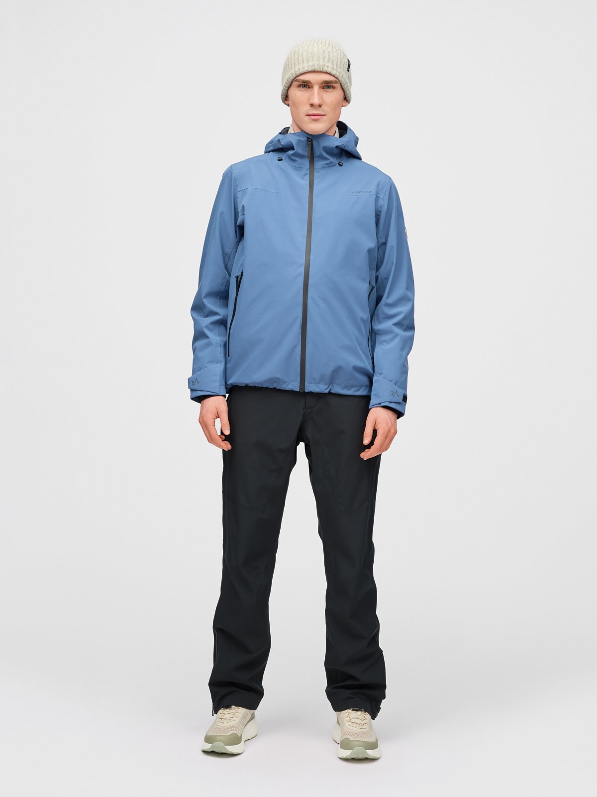 Twentyfour Aurora 2L Skalljakke H Gråblå