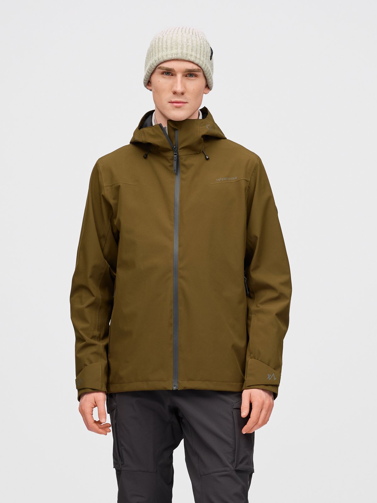 Twentyfour Aurora 2L Skalljakke H M Oliven