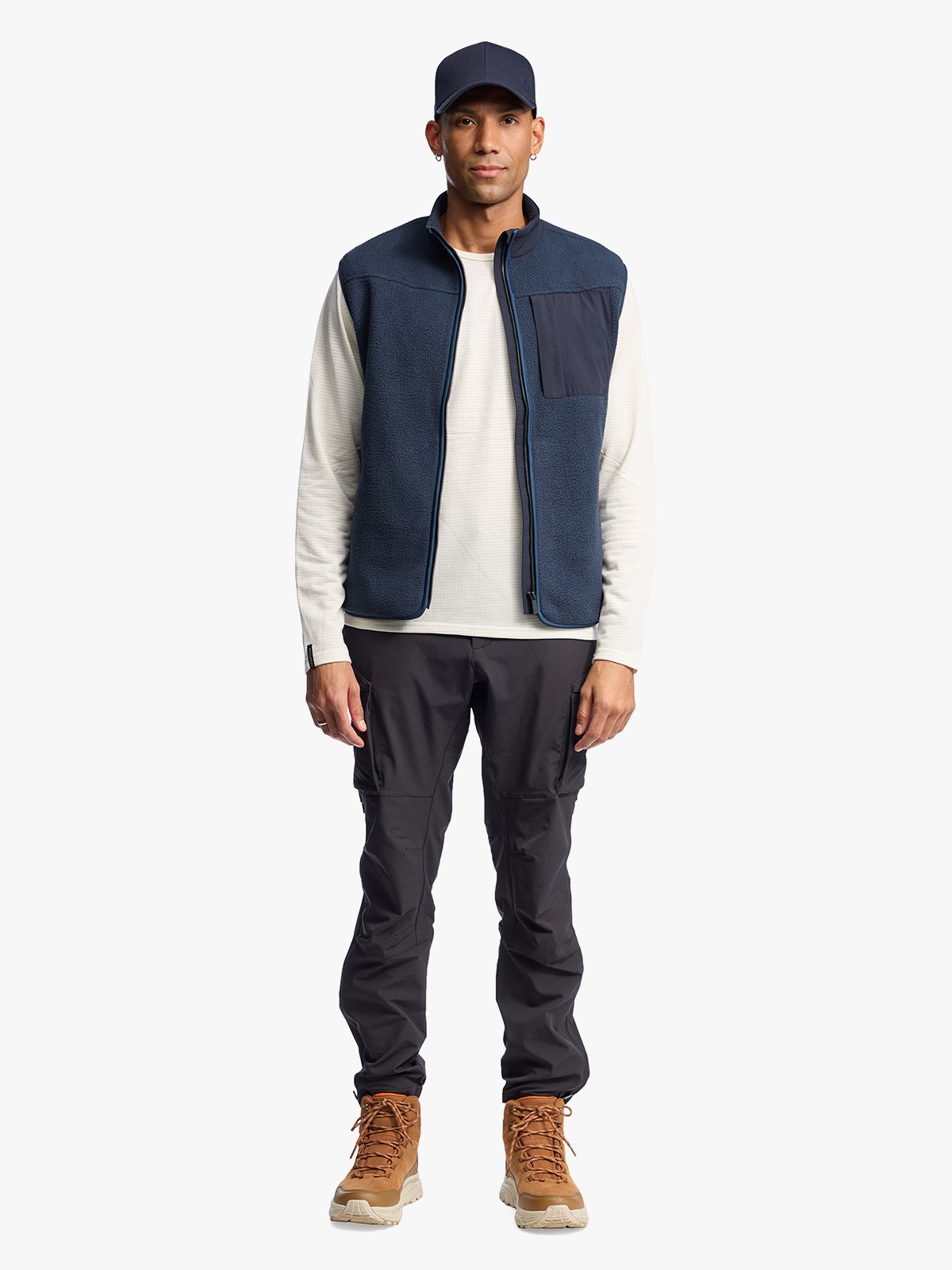 Twentyfour Aurora Pile Vest H Marine
