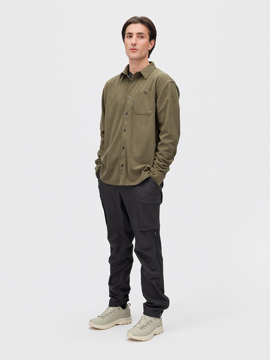 Twentyfour Mode Cord Skjorte H Furu