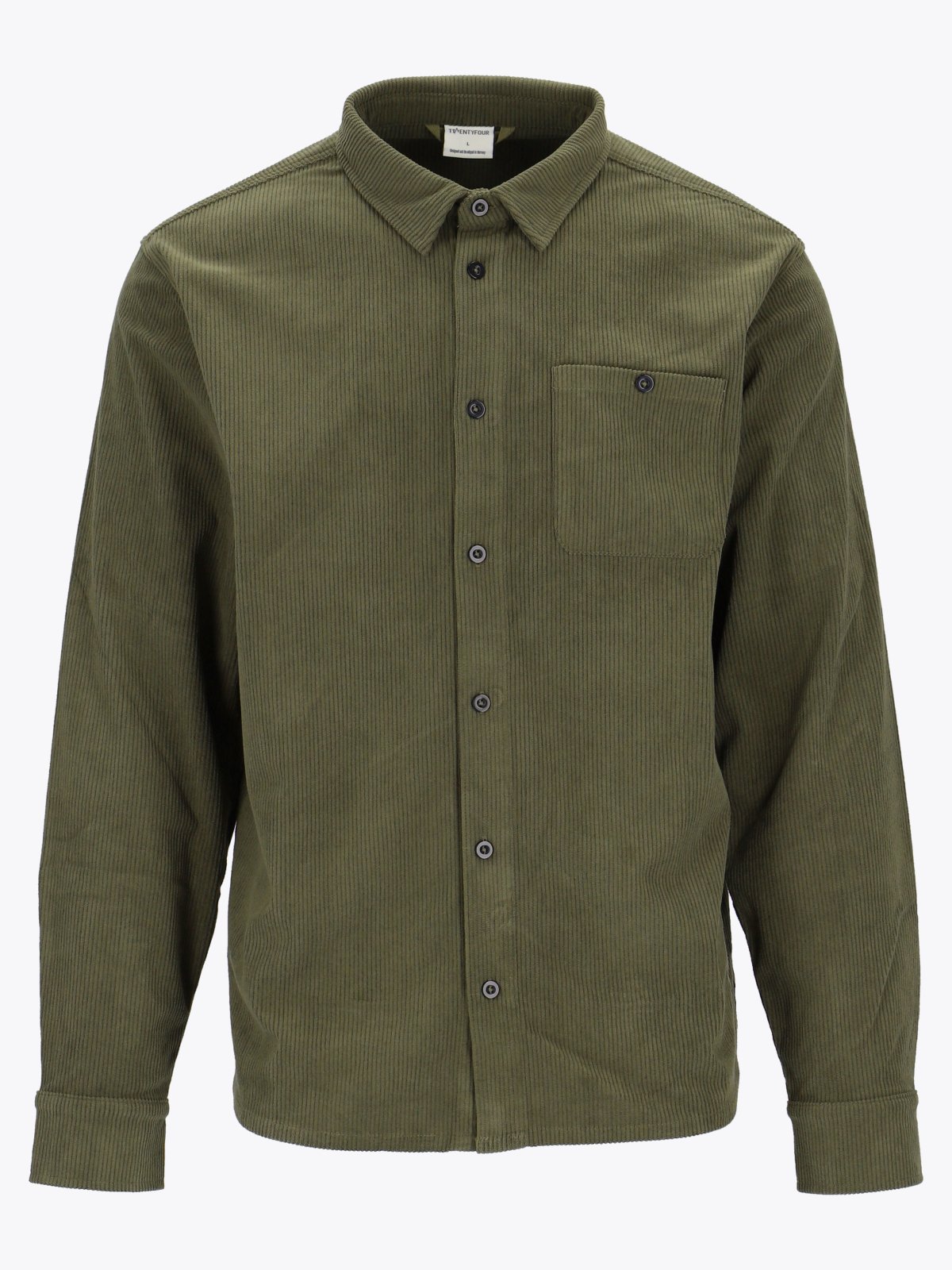 Twentyfour Mode Cord Skjorte H Furu