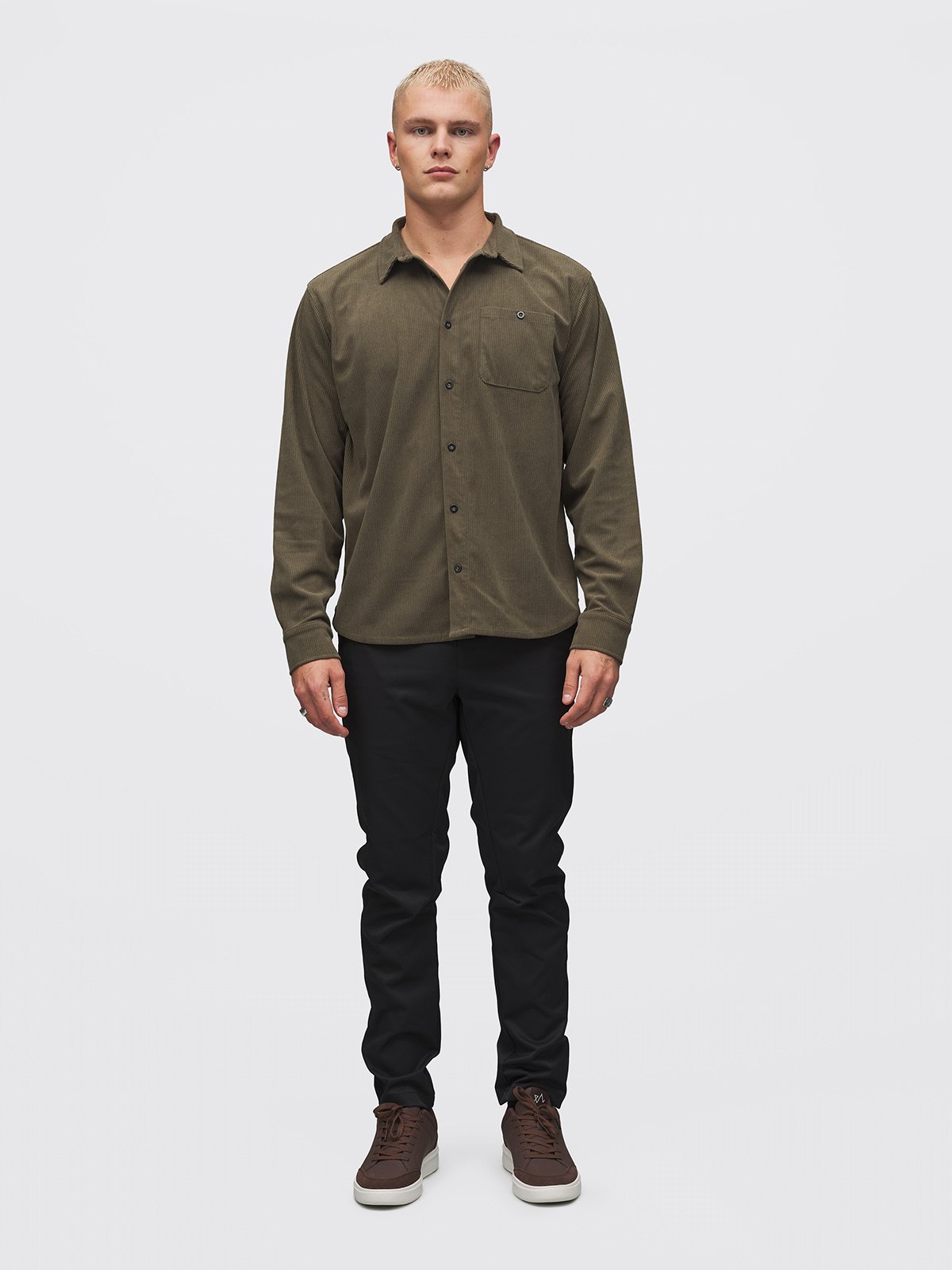 Twentyfour Mode Cord Skjorte H Furu