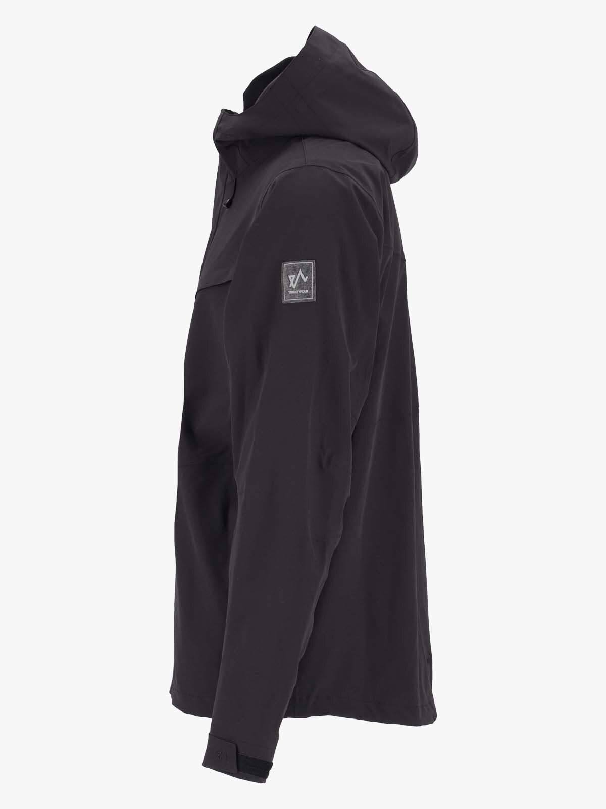 Twentyfour Essentia 2L Skalljakke H Sort