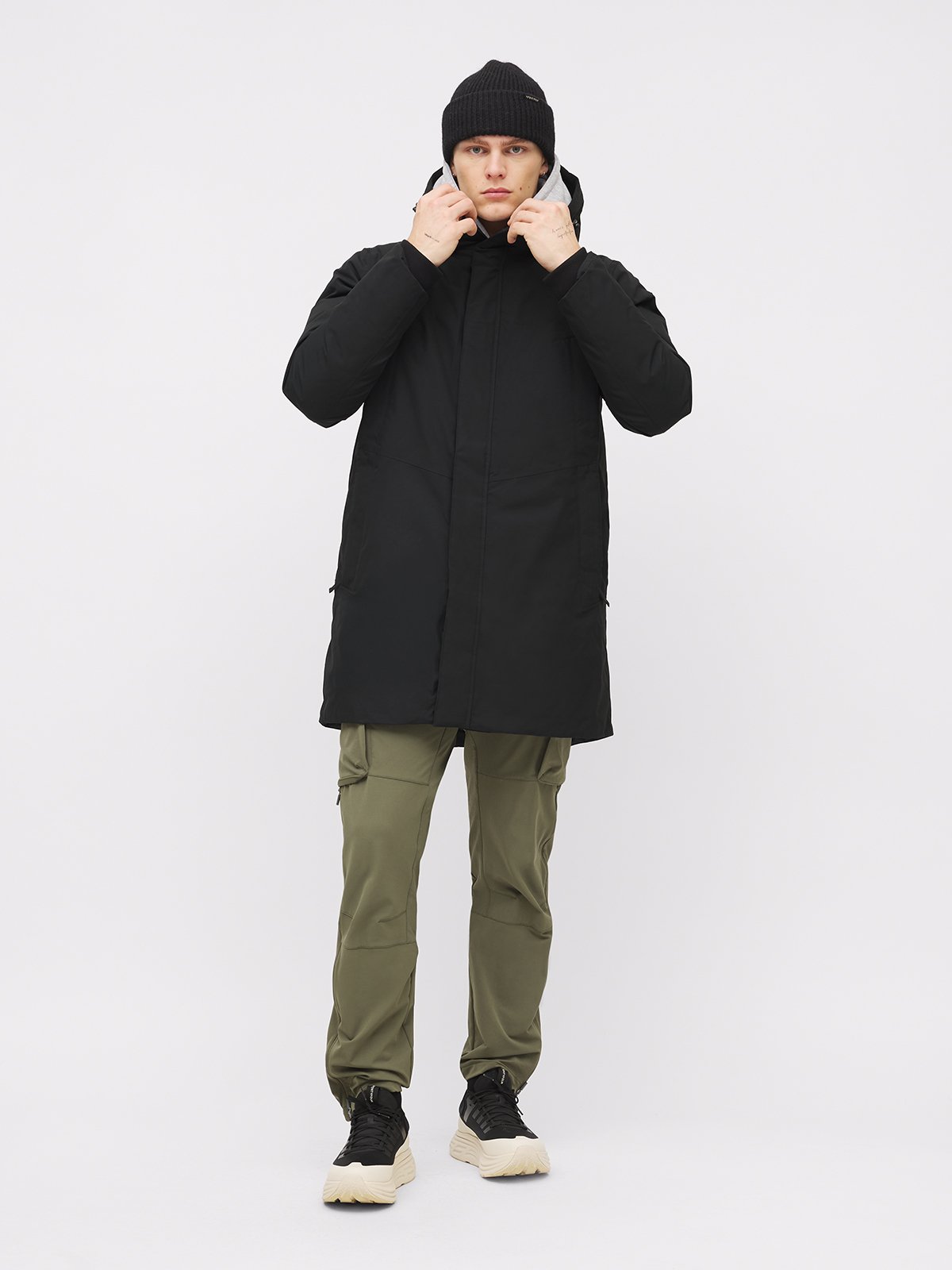 Twentyfour Aurora Warm Parkas H Sort