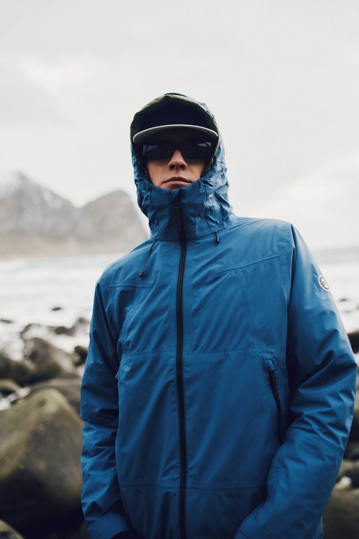 Twentyfour Aurora 3L Skalljakke H Gråblå