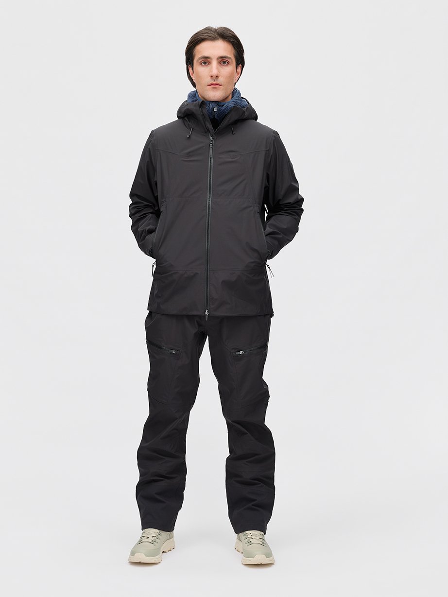 Twentyfour Aurora 3L Skalljakke H Sort