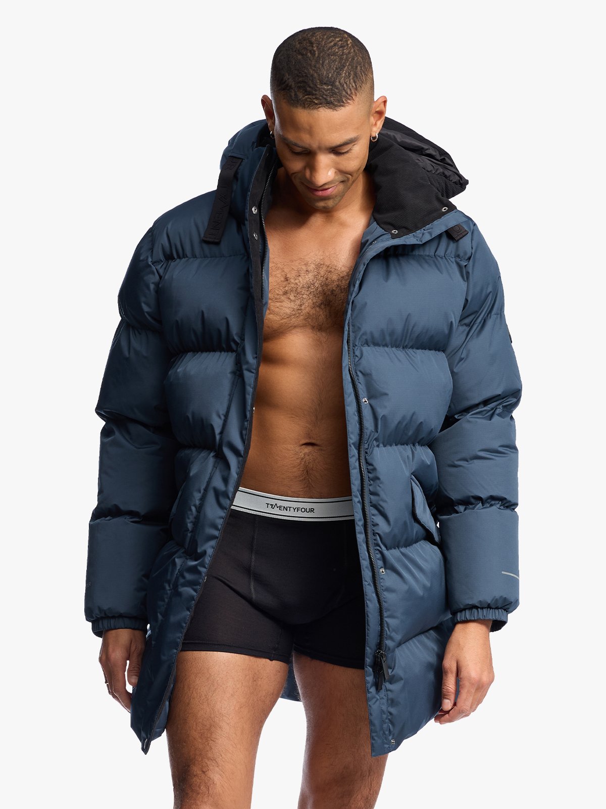 Twentyfour & Merino Boxer H Sort