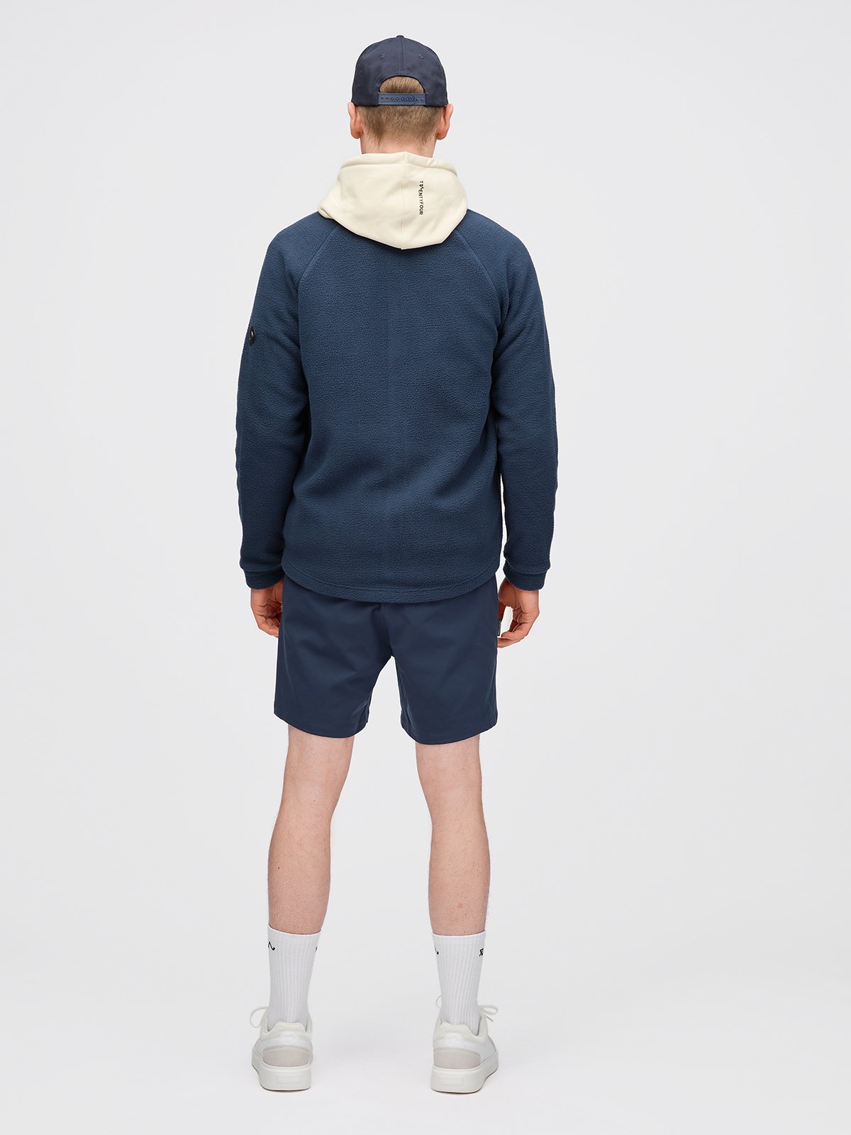 Twentyfour Mode Pile Jakke H Marine