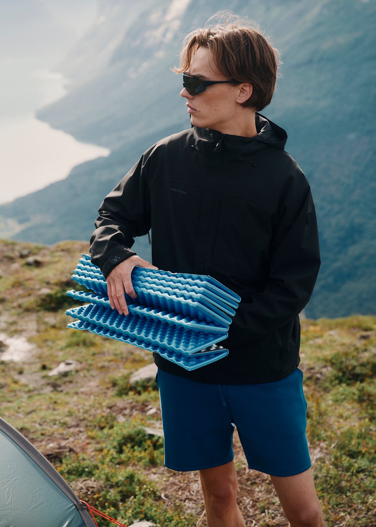 Twentyfour Venture Soft Shorts H Mørk Blå