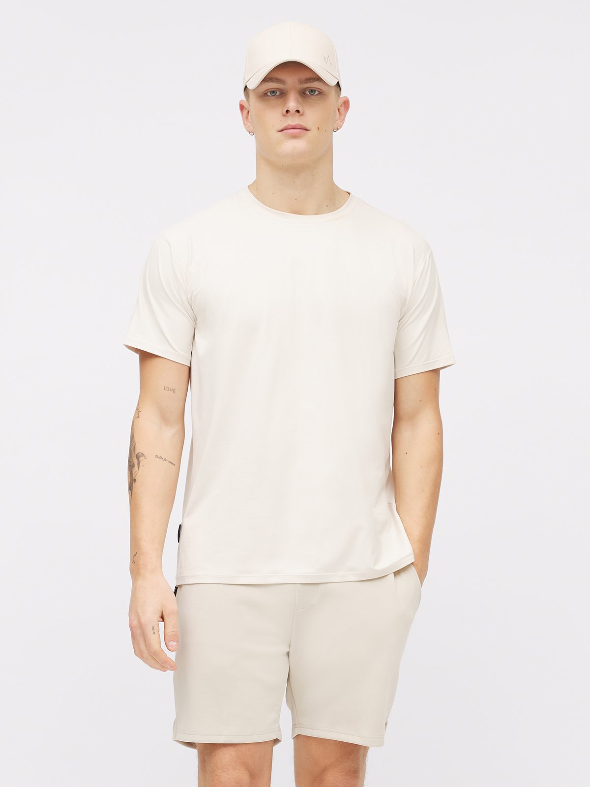 Twentyfour Venture Soft Tee H Gråhvit