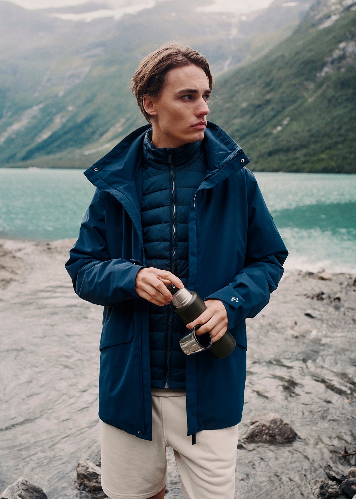 Twentyfour Mode 2L Skalljakke H Marine